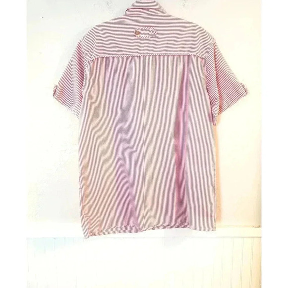 Brooklyn Basement Striped Button up Shirt. Size XL Mens - Picture 5 of 7